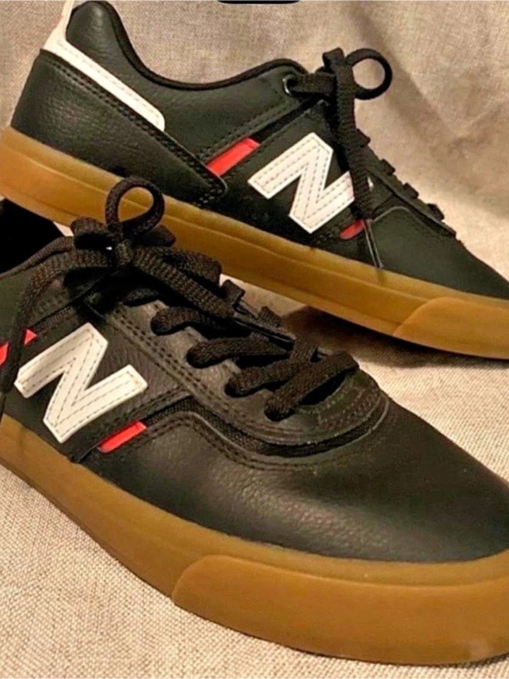 New Balance NM306SLH Men's Black & Red Sneakers US 8